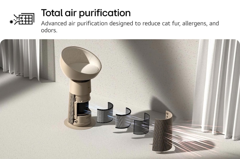 LG PuriCare™ AeroCatTower Air Purifier thumbnail 3