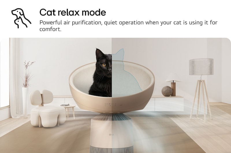 LG PuriCare™ AeroCatTower Air Purifier thumbnail 4