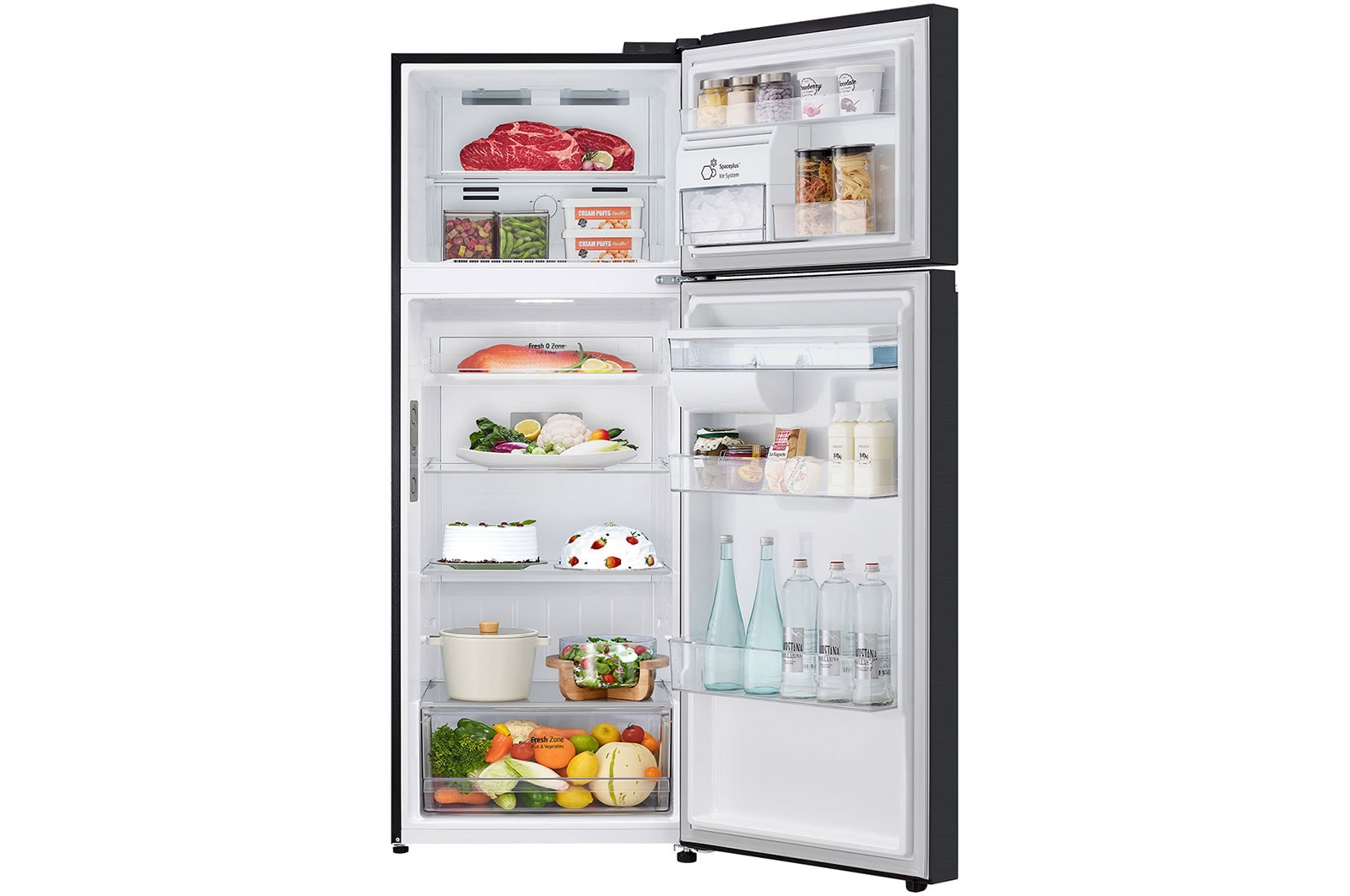 493L Top Freezer Refrigerator with Water Dispenser & Auto Ice Maker thumbnail 2