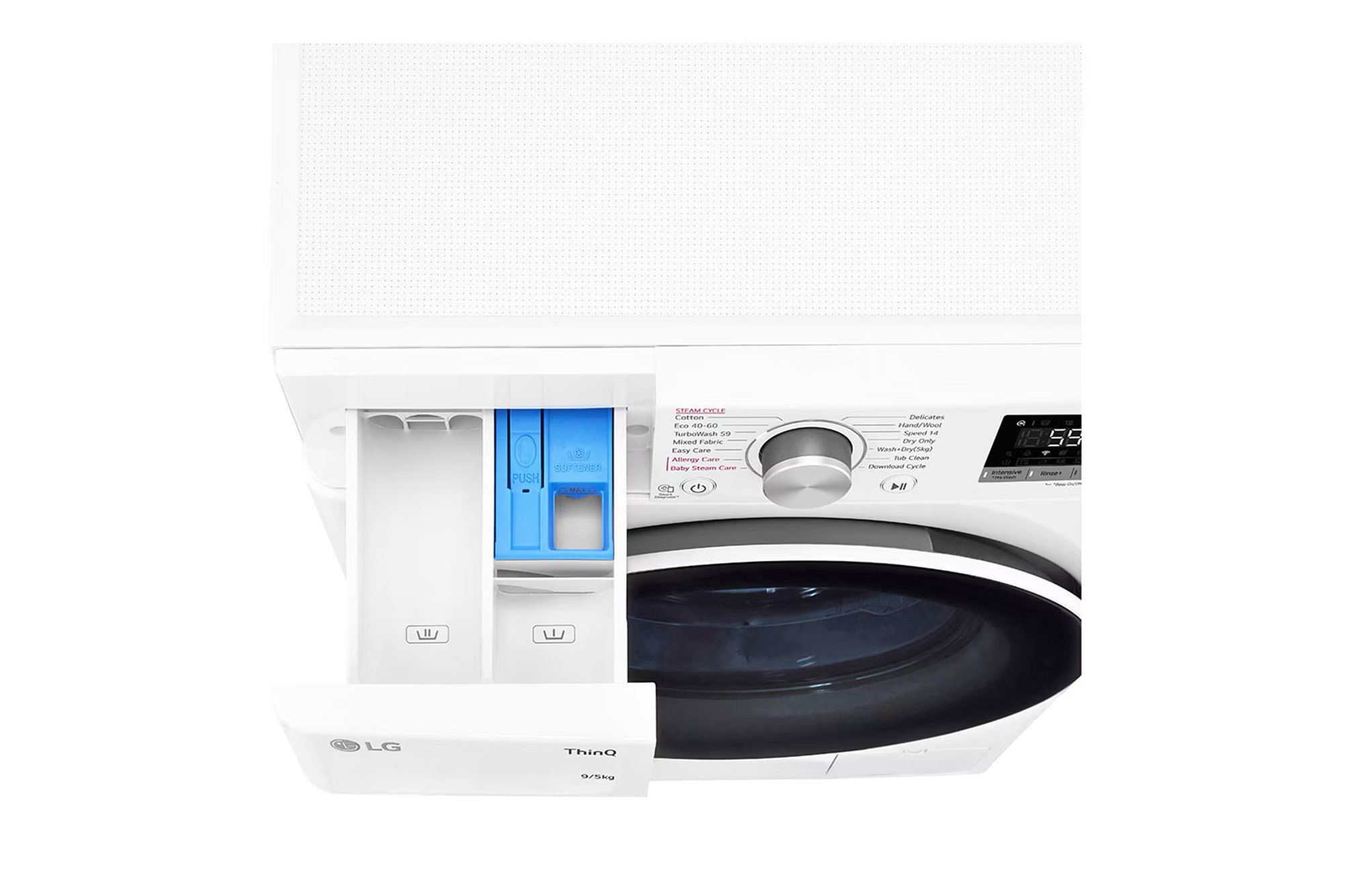 9/5kg Front Load Washer Dryer with AI Direct Drive & Steam thumbnail 4